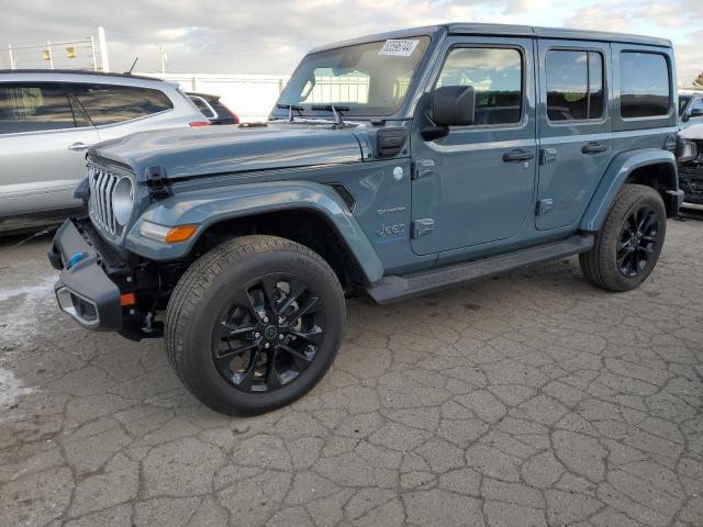 2024 Jeep Wrangler Sahara 4Xe en Venta en Dyer, IN - Front End