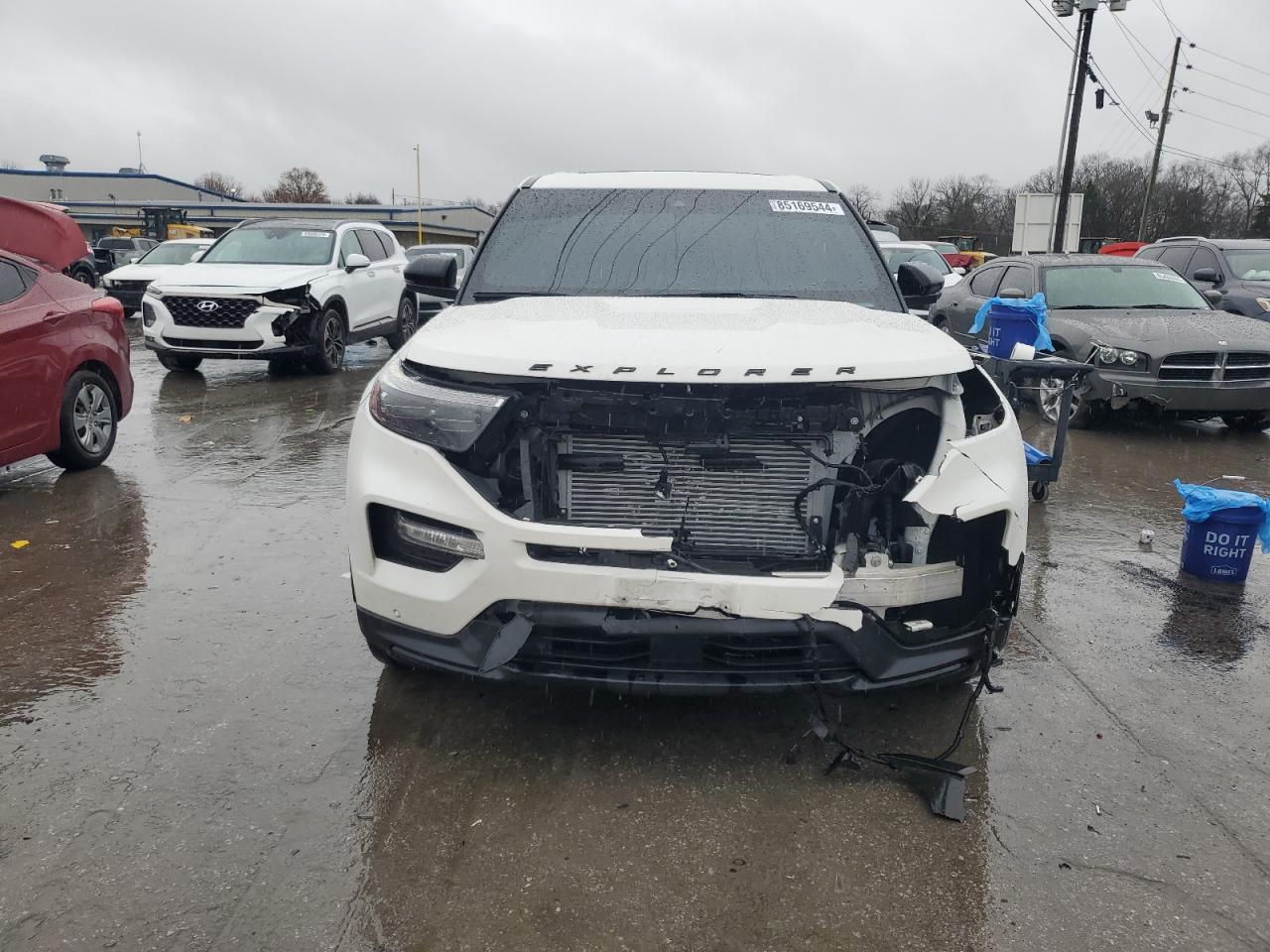 2021 Ford Explorer St VIN: 1FM5K8GC0MGA22412 Lot: 85169544