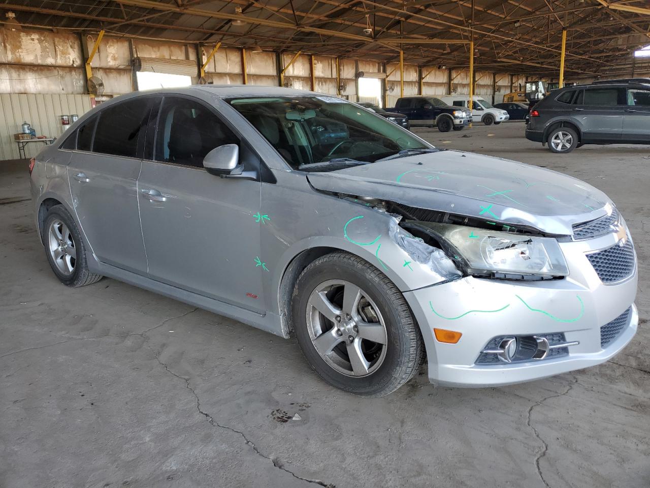 VIN 1G1PC5SB4D7127762 2013 CHEVROLET CRUZE no.4