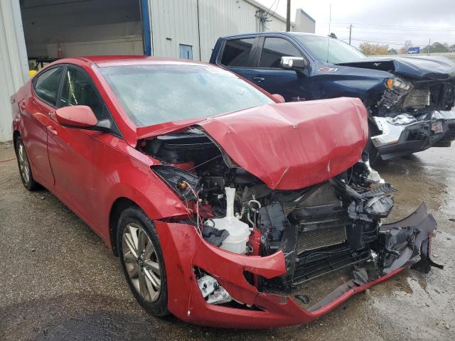  HYUNDAI ELANTRA 2015 Red