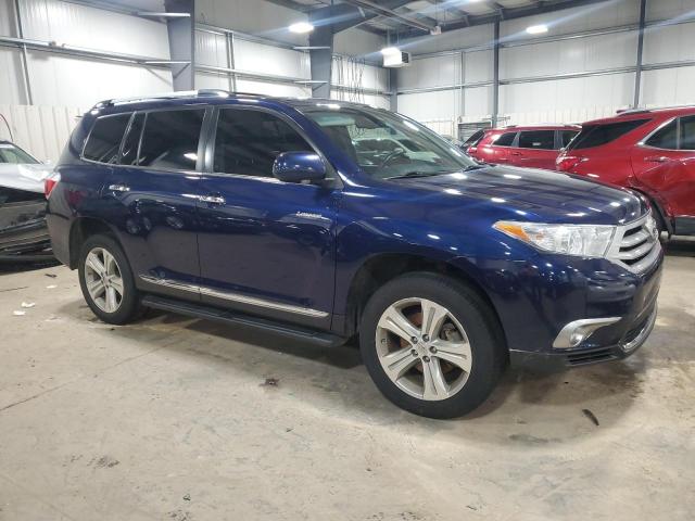  TOYOTA HIGHLANDER 2013 Синий