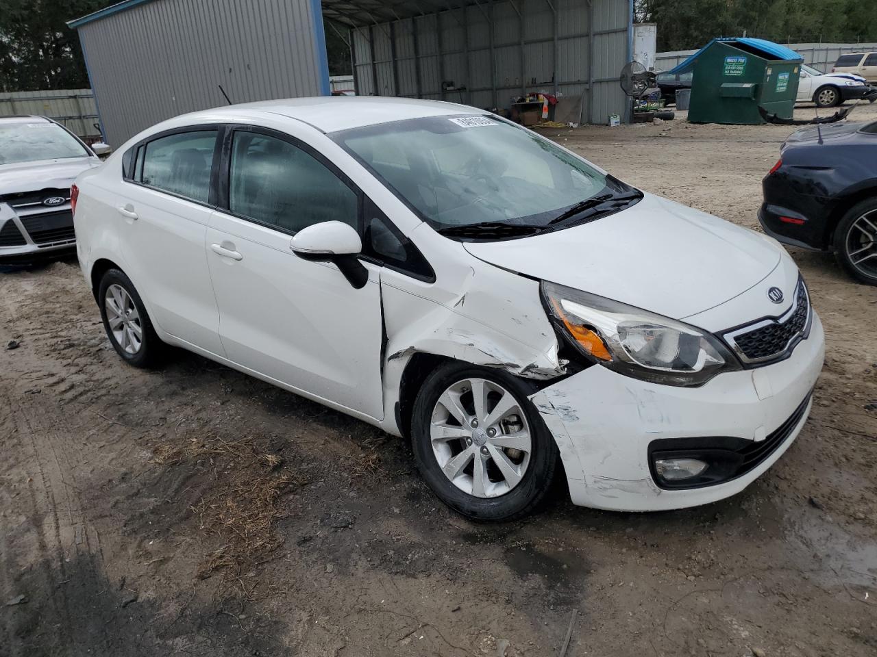 VIN KNADN4A34D6117275 2013 KIA RIO no.4