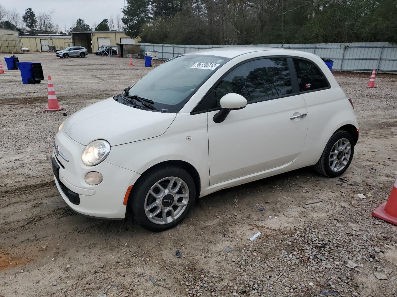 2012 Fiat 500 Pop VIN: 3C3CFFAR5CT225697 Lot: 85760914