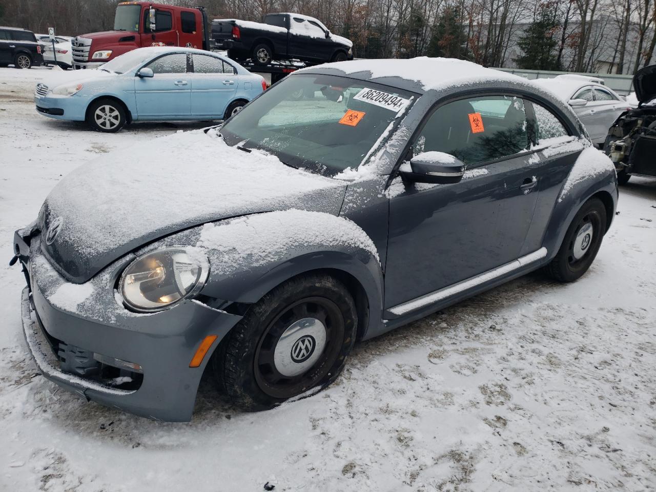 VIN 3VWJP7AT0EM608328 2014 VOLKSWAGEN BEETLE no.1