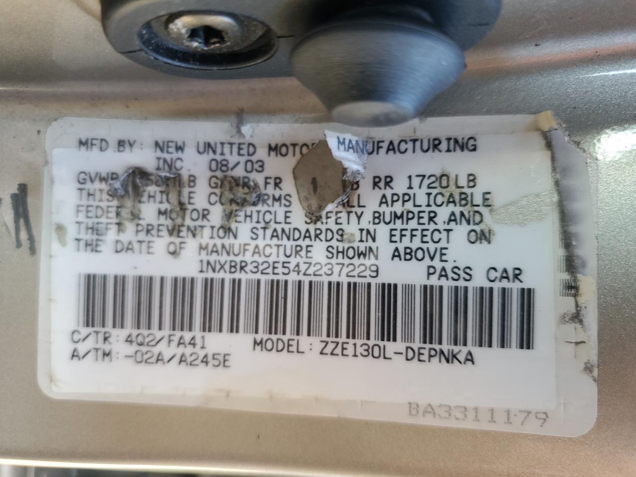2004 Toyota Corolla - Image 12