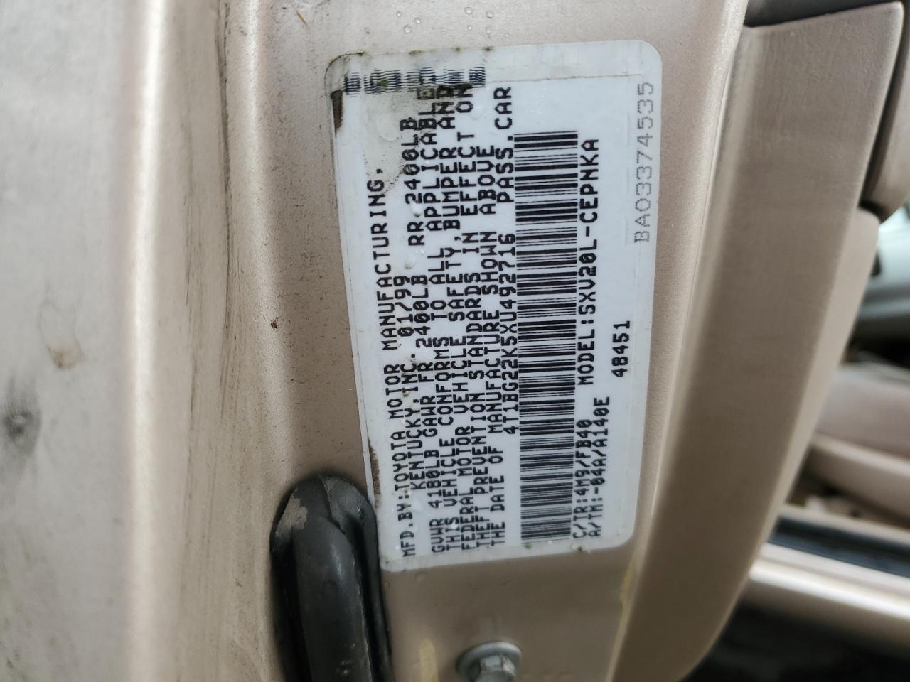 1999 Toyota Camry - Image 13