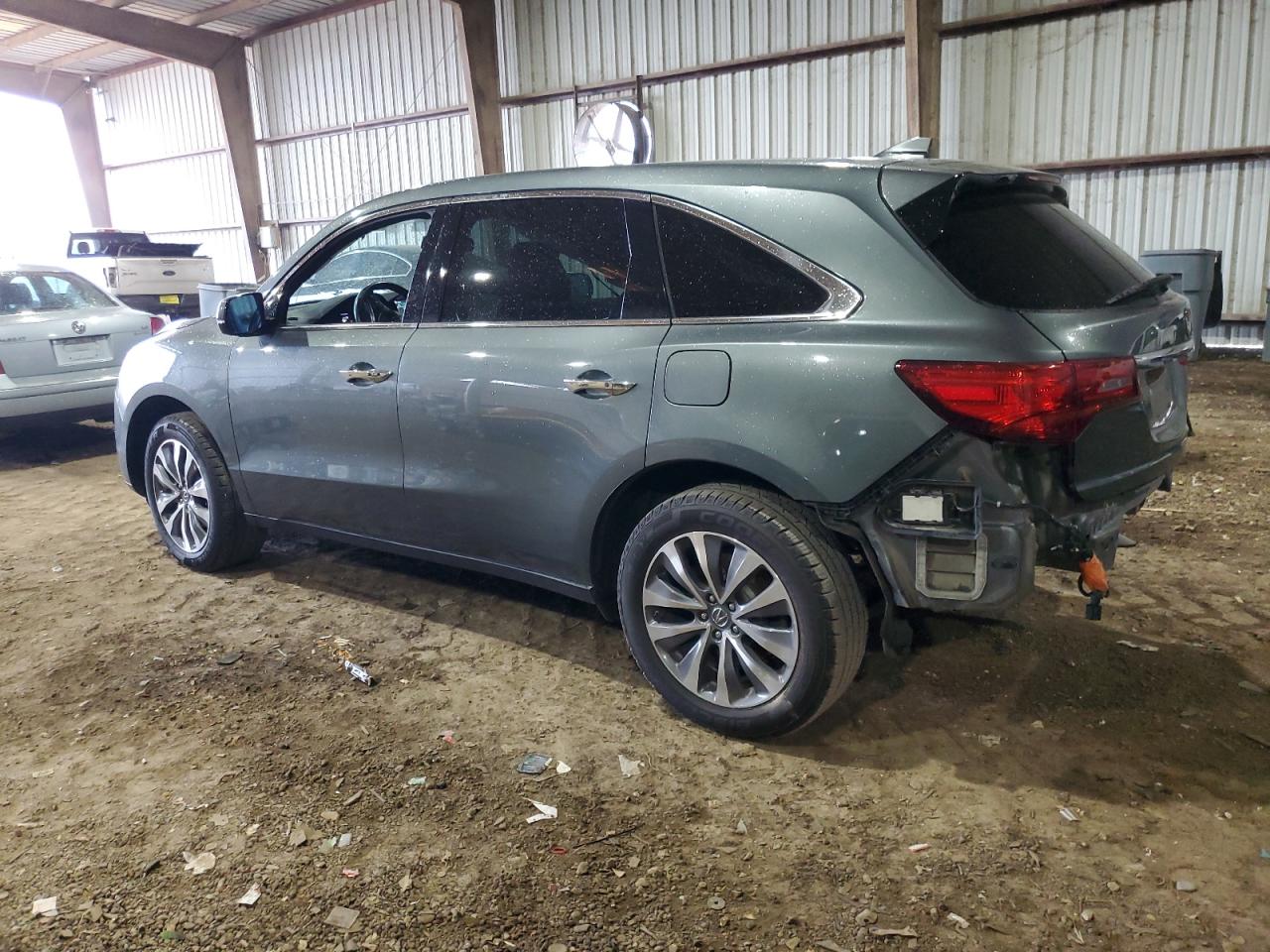 VIN 5FRYD3H49EB013255 2014 ACURA MDX no.2