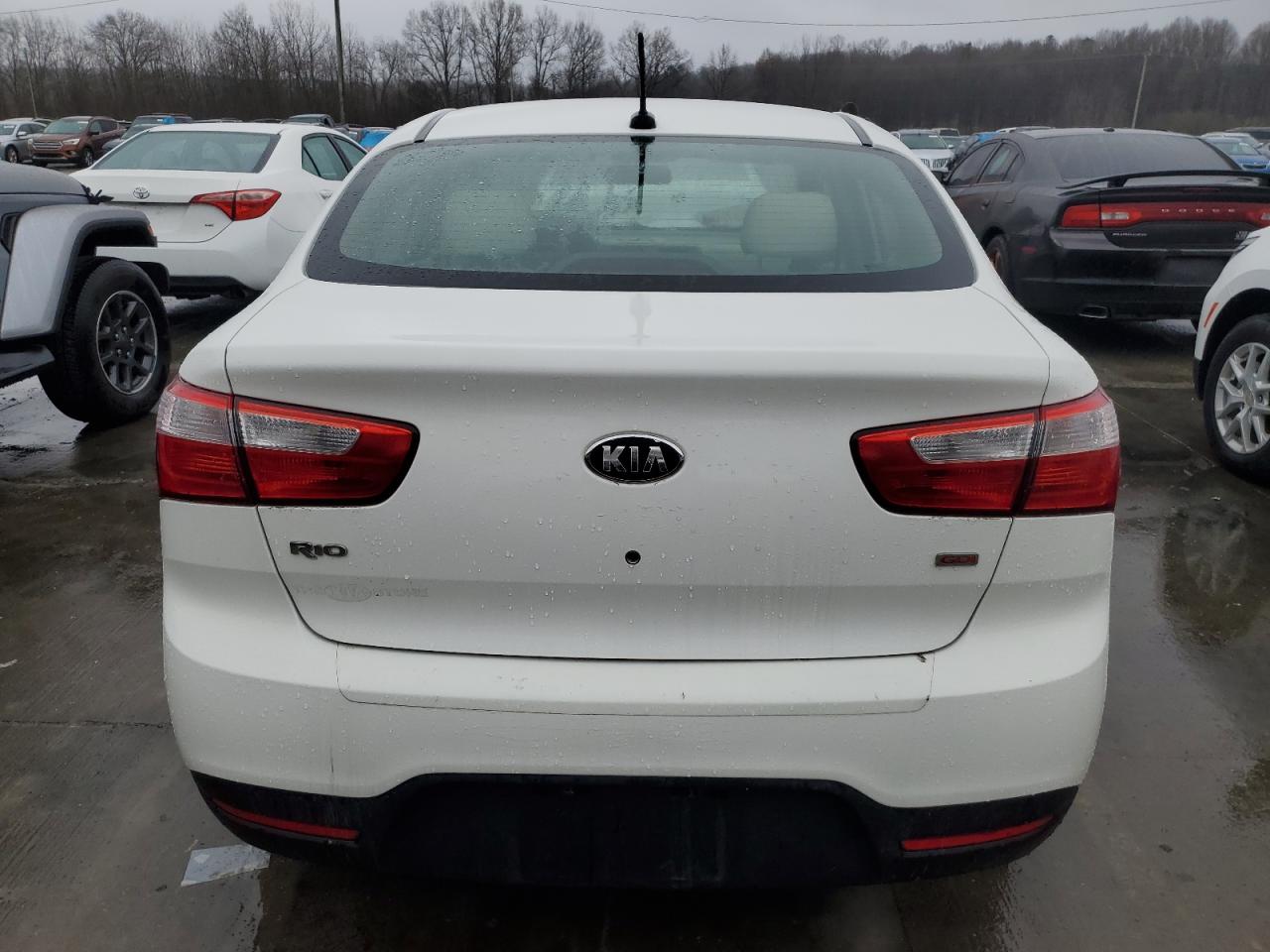 2013 Kia Rio Lx VIN: KNADM4A32D6282812 Lot: 84281044