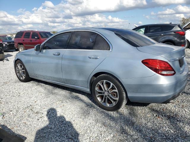 Sedans MERCEDES-BENZ C-CLASS 2016 Srebrny