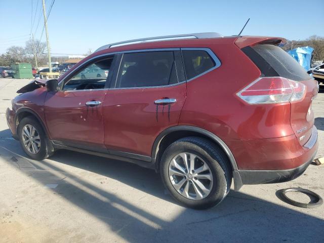  NISSAN ROGUE 2016 Red