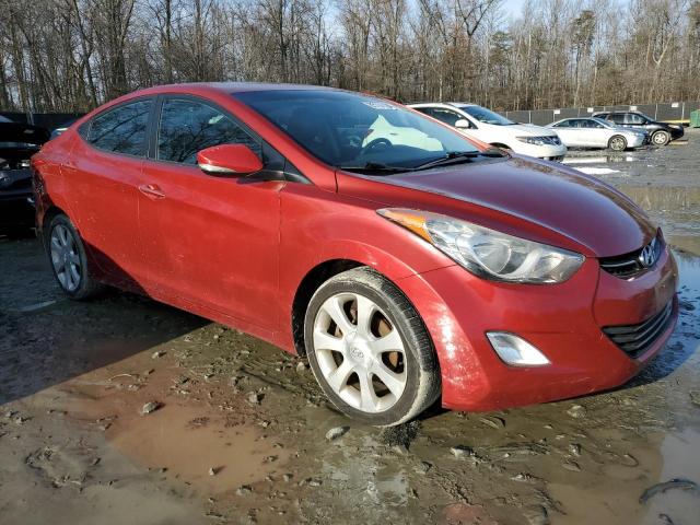  HYUNDAI ELANTRA 2012 Red