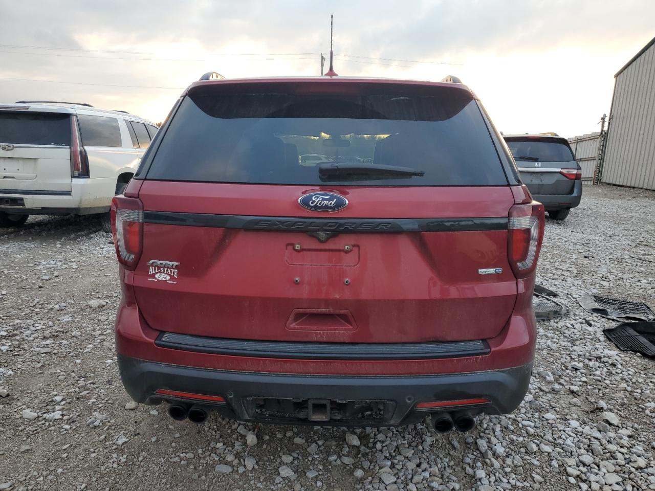 2018 Ford Explorer Sport VIN: 1FM5K8GT9JGA85455 Lot: 83074324