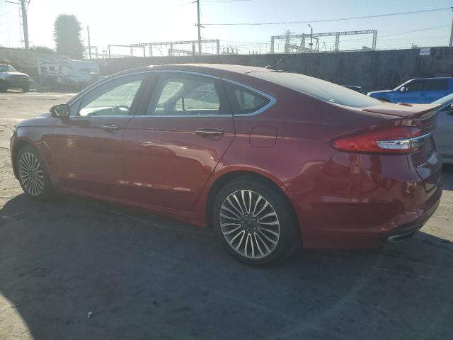  FORD FUSION 2017 Czerwony