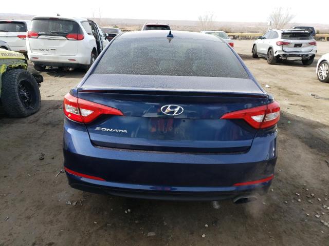  HYUNDAI SONATA 2017 Синий