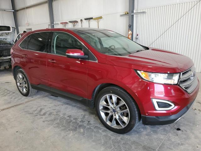  FORD EDGE 2015 Червоний