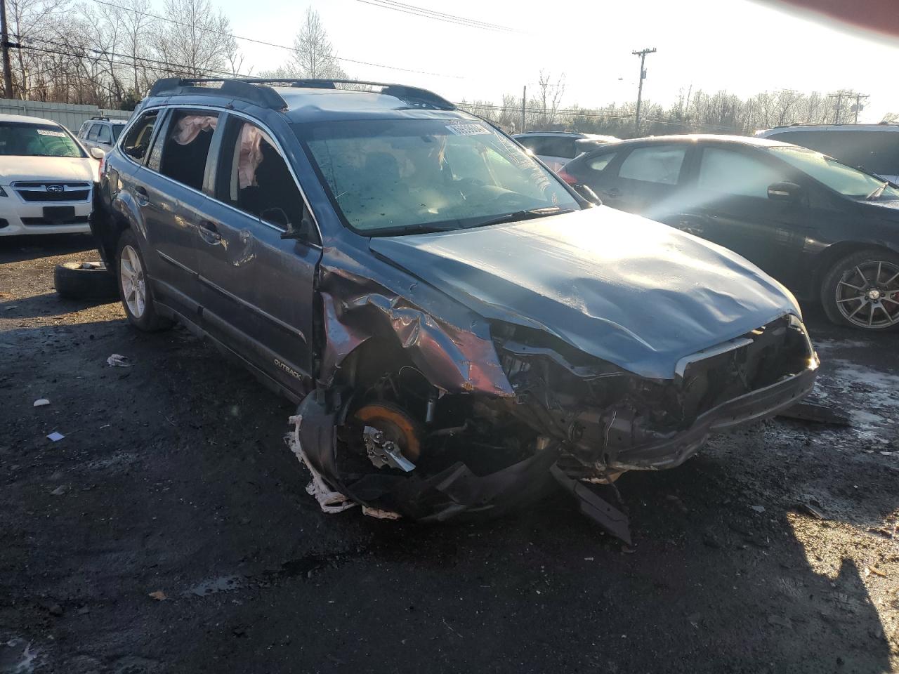 VIN 4S4BRBCC4E3263576 2014 SUBARU OUTBACK no.4