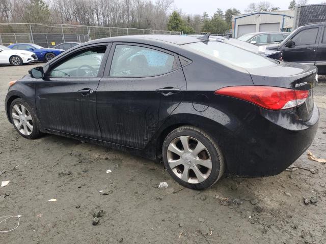 Sedans HYUNDAI ELANTRA 2012 Black