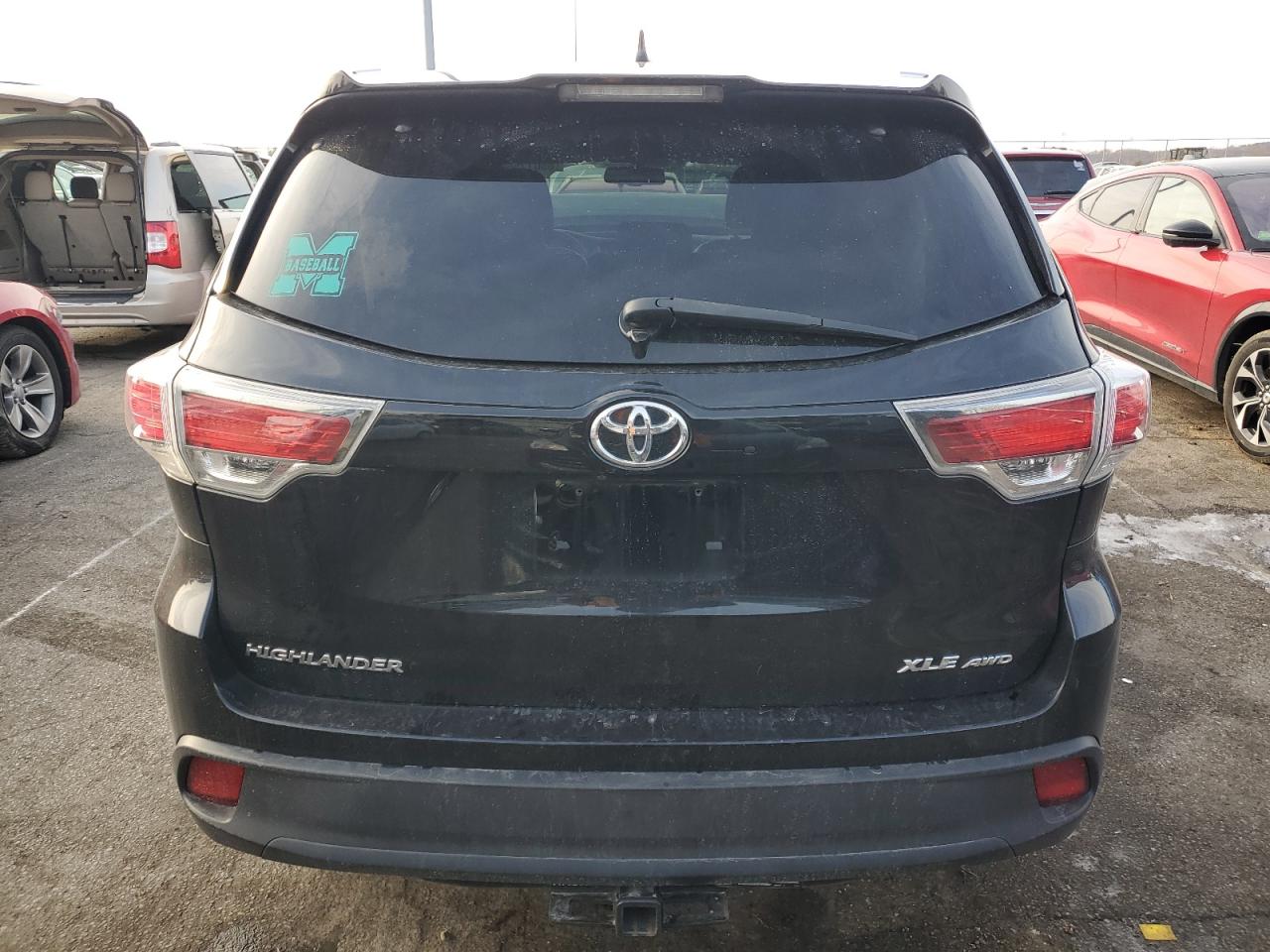 VIN 5TDJKRFH4GS228137 2016 TOYOTA HIGHLANDER no.6