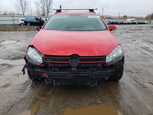  VOLKSWAGEN JETTA 2012 Red