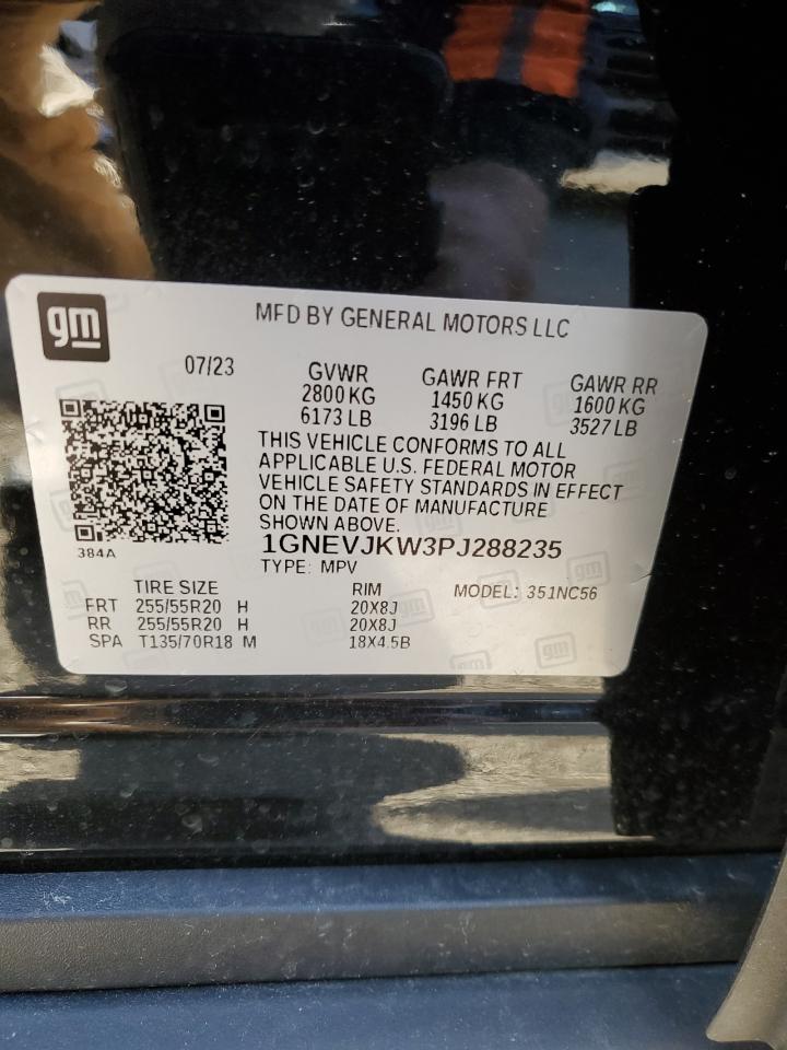 VIN 1GNEVJKW3PJ288235 2023 CHEVROLET TRAVERSE no.13