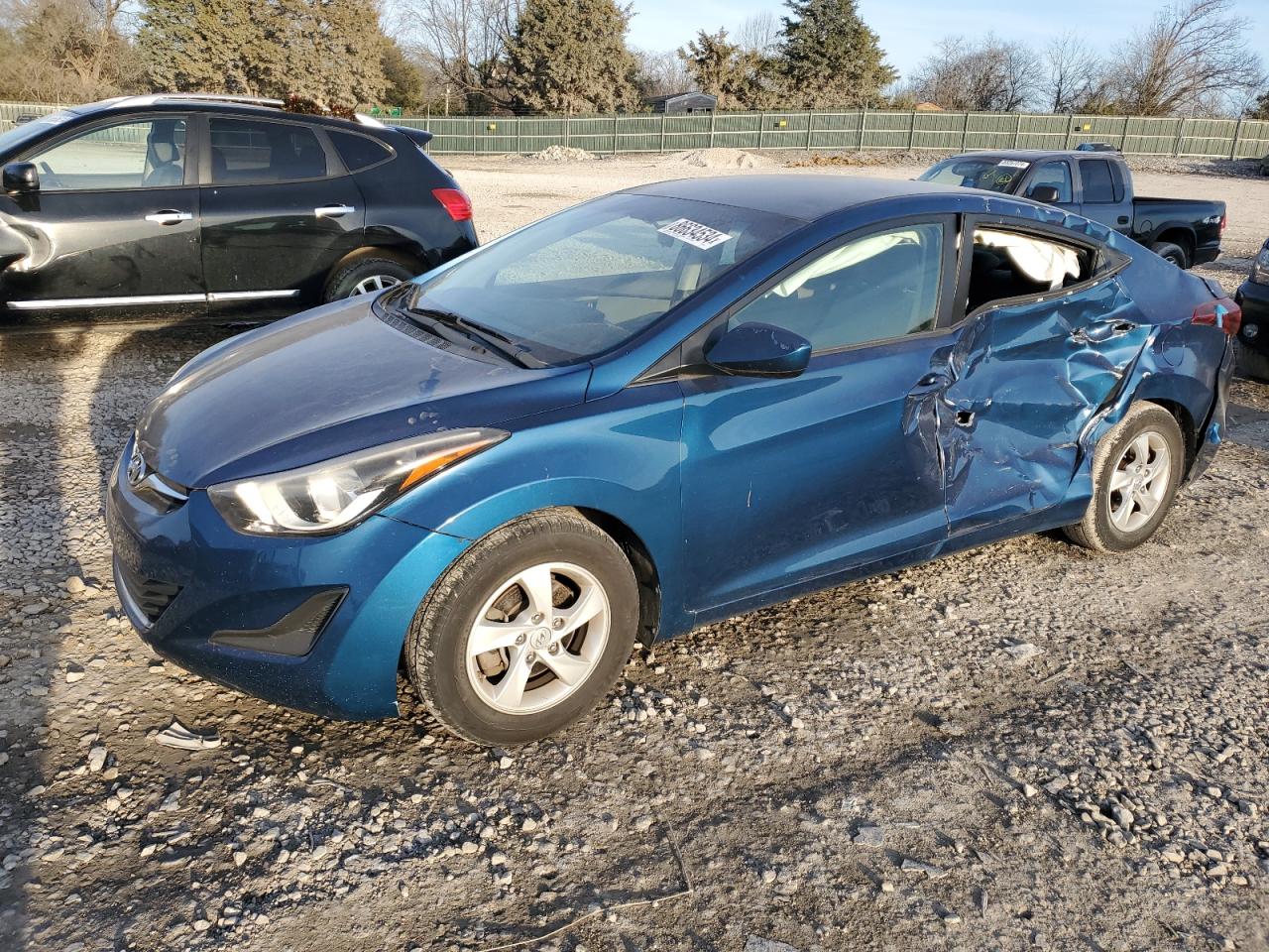 VIN KMHDH4AE7EU086317 2014 HYUNDAI ELANTRA no.1