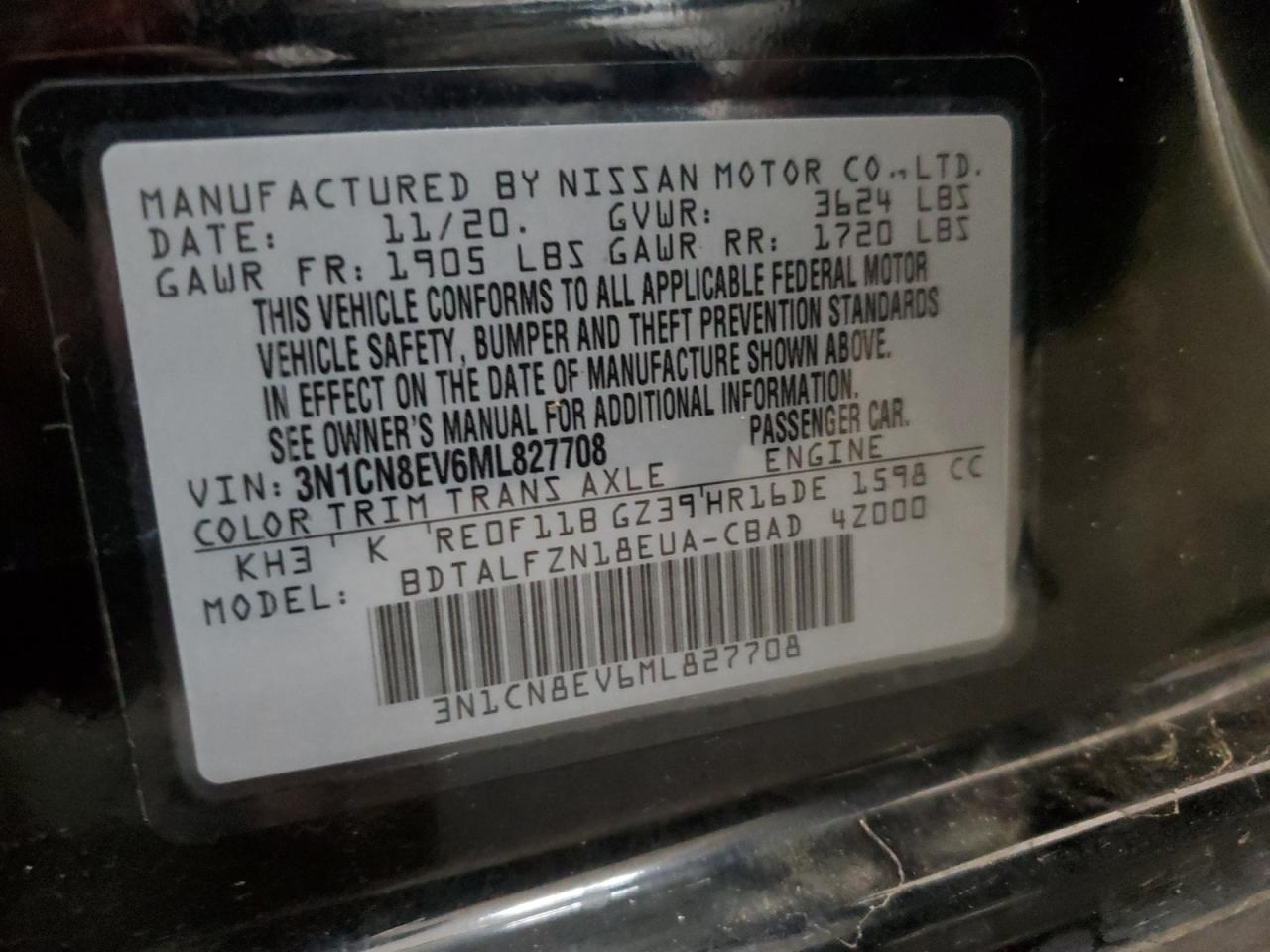 2021 Nissan Versa - Image 13