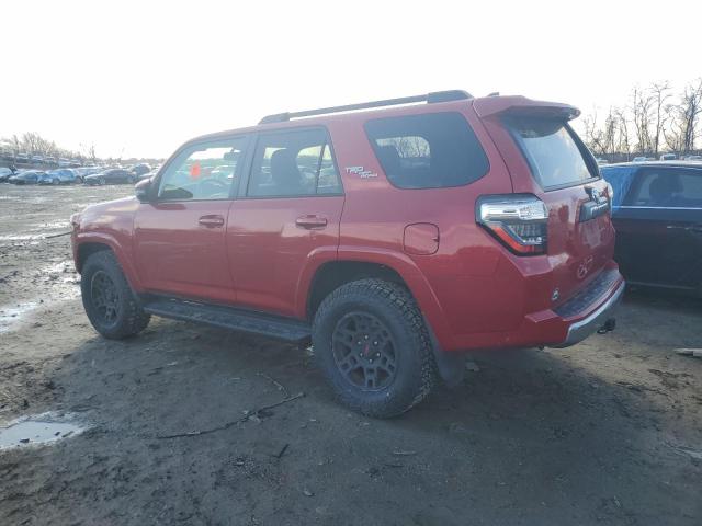  TOYOTA 4RUNNER 2019 Czerwony