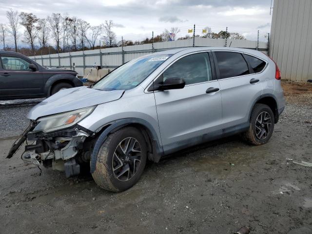  HONDA CRV 2016 Silver