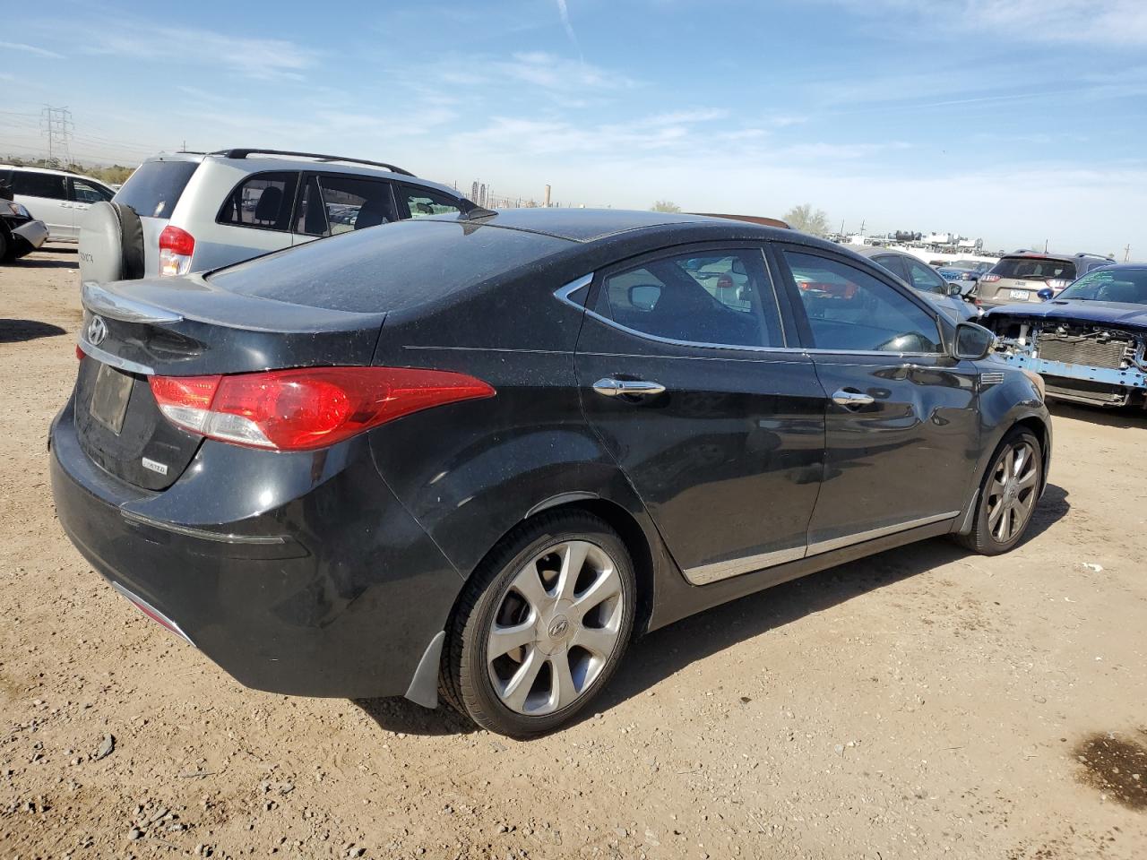 VIN KMHDH4AE3DU863820 2013 HYUNDAI ELANTRA no.3