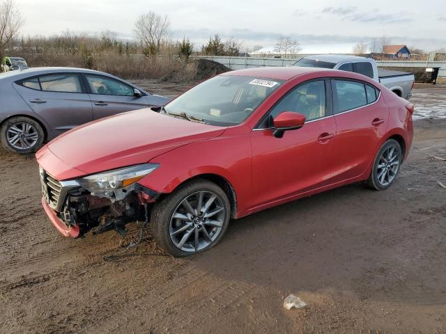  MAZDA 3 2018 Czerwony