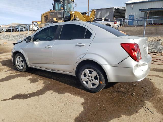  CHEVROLET SONIC 2013 Silver