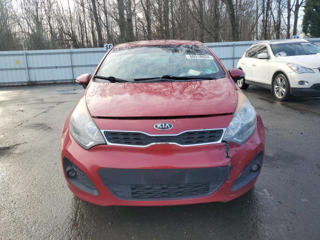  KIA RIO 2014 Красный