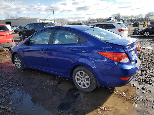  HYUNDAI ACCENT 2012 Blue