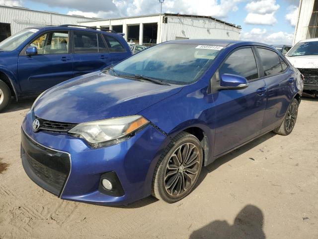  TOYOTA COROLLA 2016 Blue