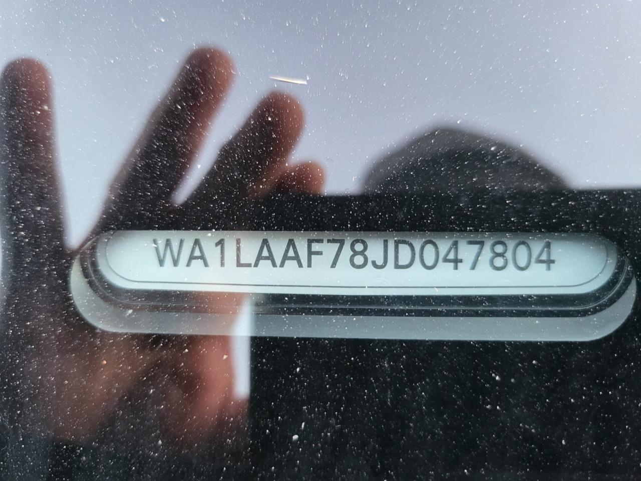 2018 Audi Q7 Premium Plus VIN: WA1LAAF78JD047804 Lot: 83712134