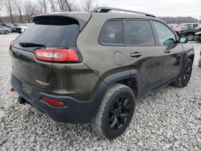  JEEP CHEROKEE 2014 Зеленый