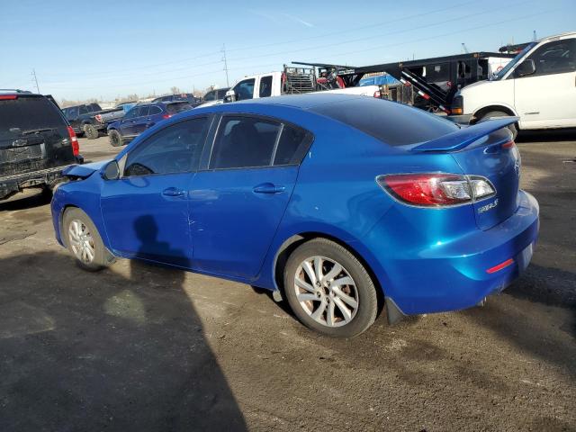 Sedans MAZDA 3 2012 Granatowy