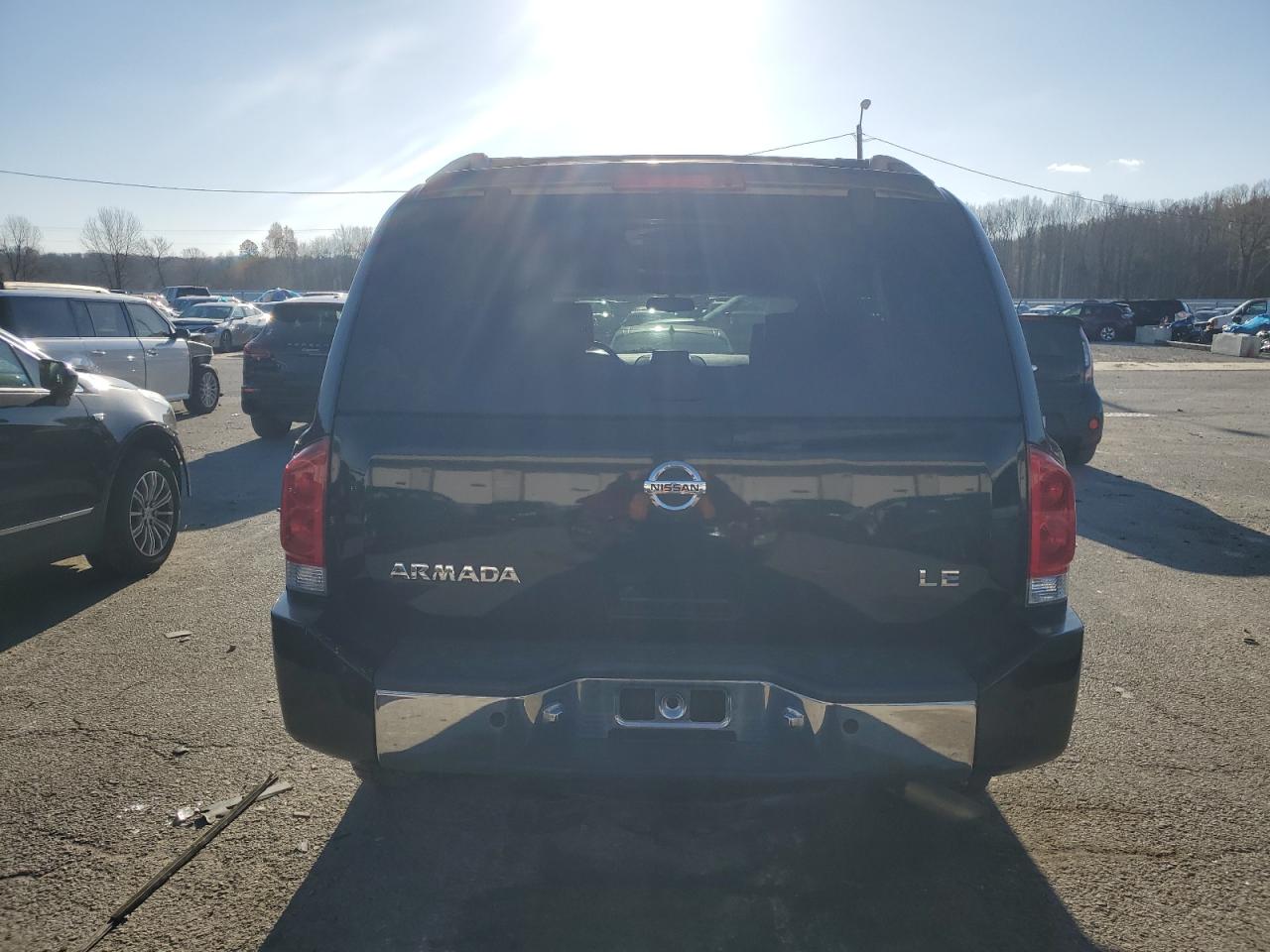 2007 Nissan Armada Se VIN: 5N1BA08C37N721121 Lot: 82595394