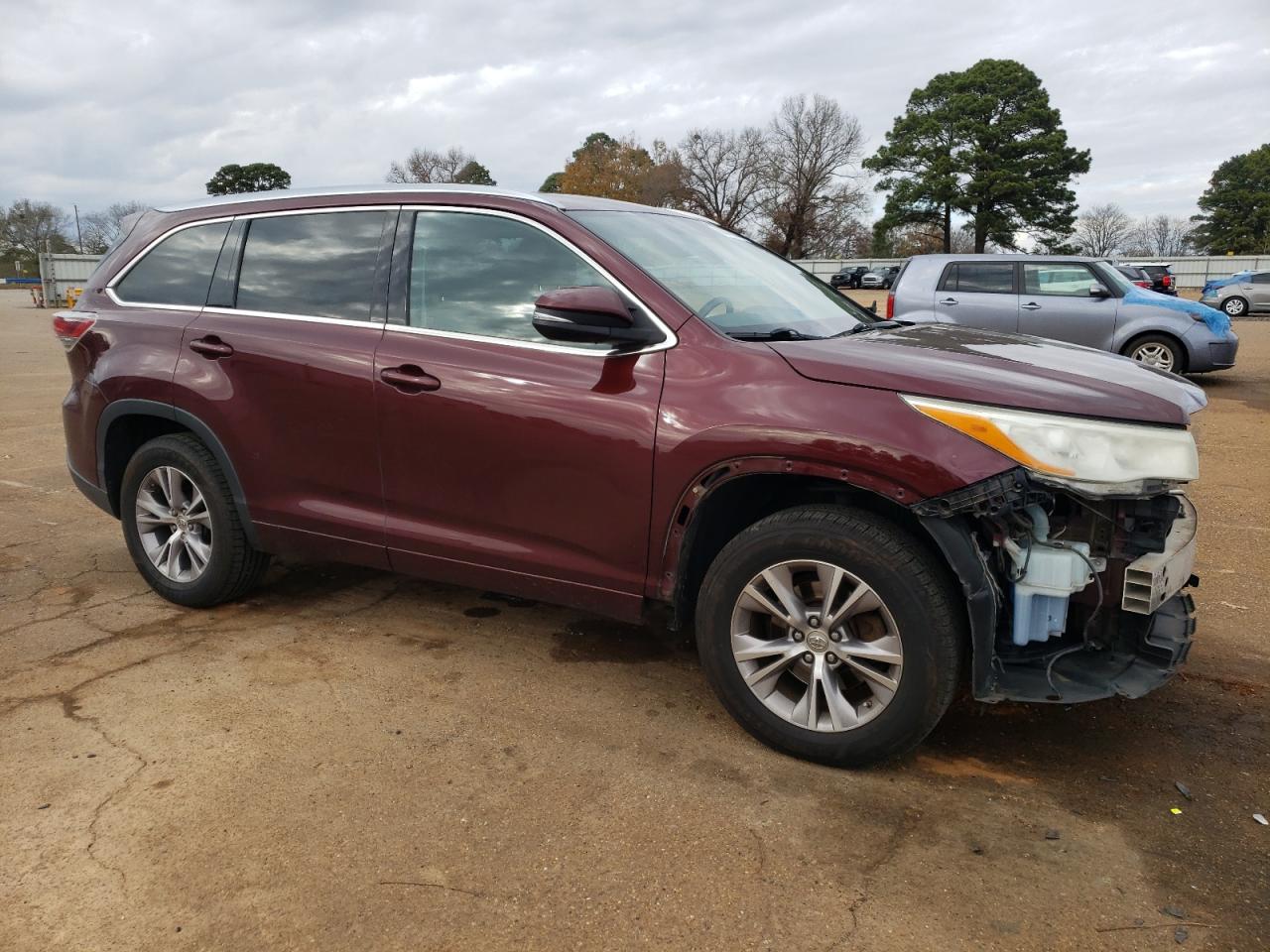 VIN 5TDKKRFH6ES022108 2014 TOYOTA HIGHLANDER no.4