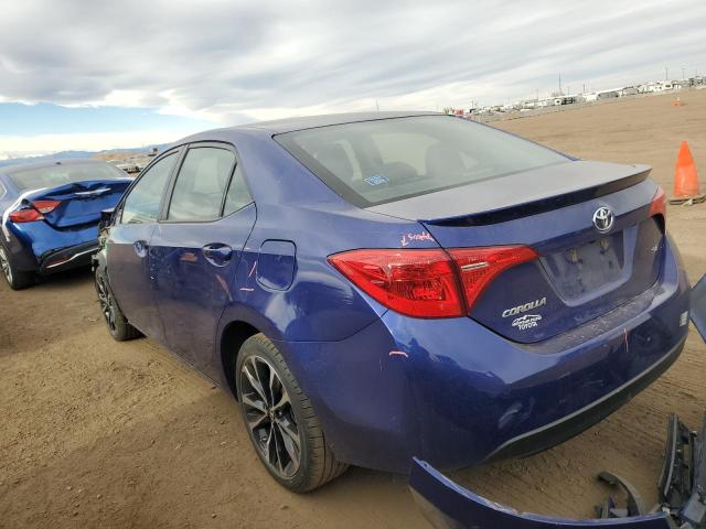  TOYOTA COROLLA 2019 Синий