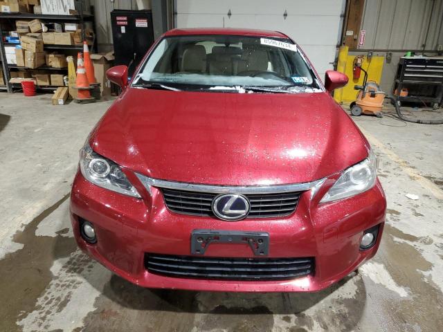  LEXUS CT 200 2012 Czerwony