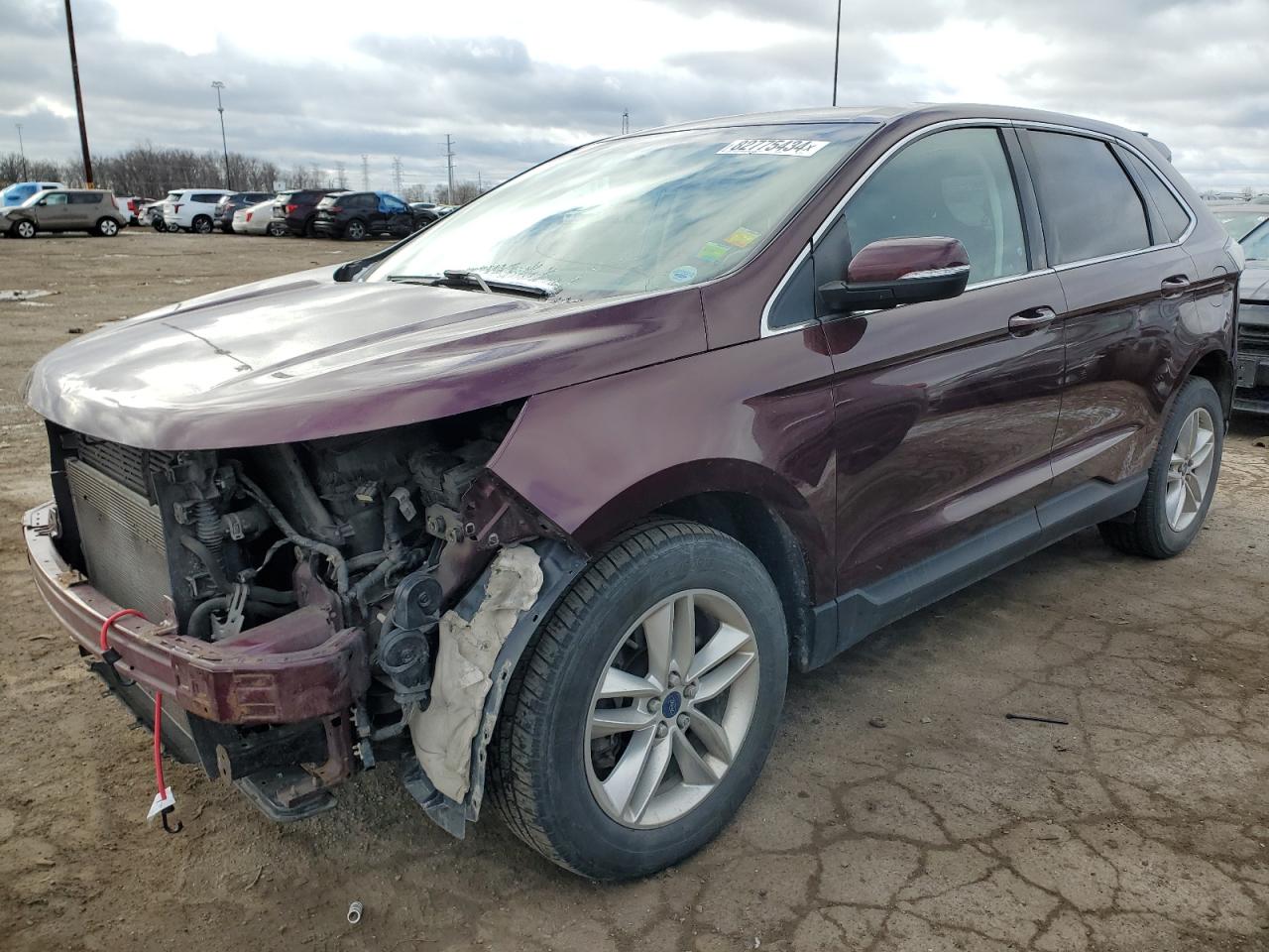 VIN 2FMPK4J82HBB10140 2017 FORD EDGE no.1