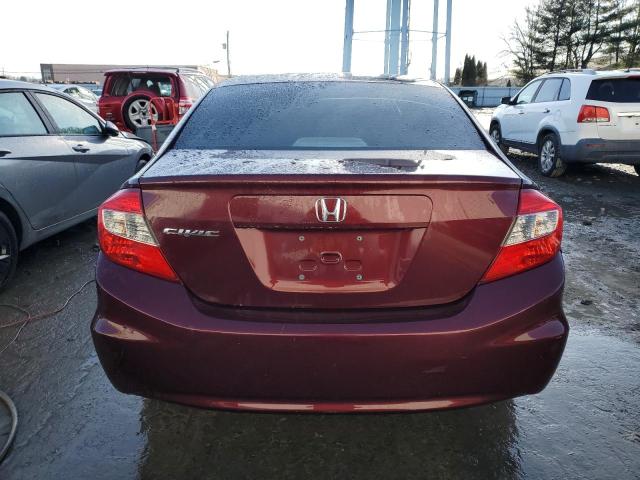  HONDA CIVIC 2012 Burgundy