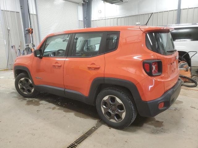 Паркетники JEEP RENEGADE 2016 Оранжевый