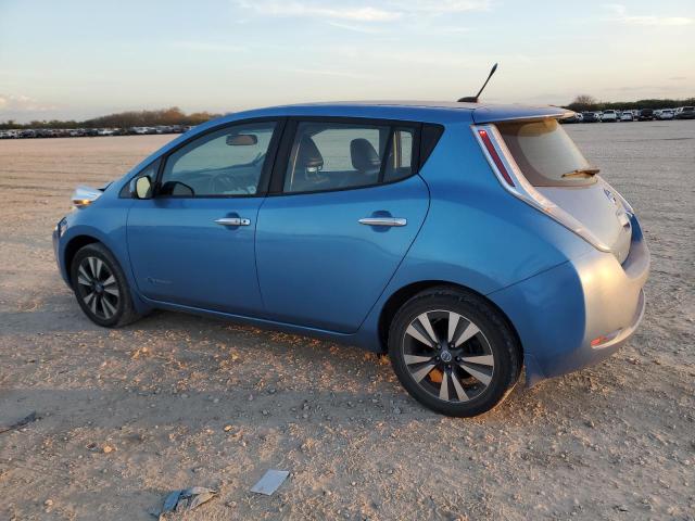  NISSAN LEAF 2014 Granatowy