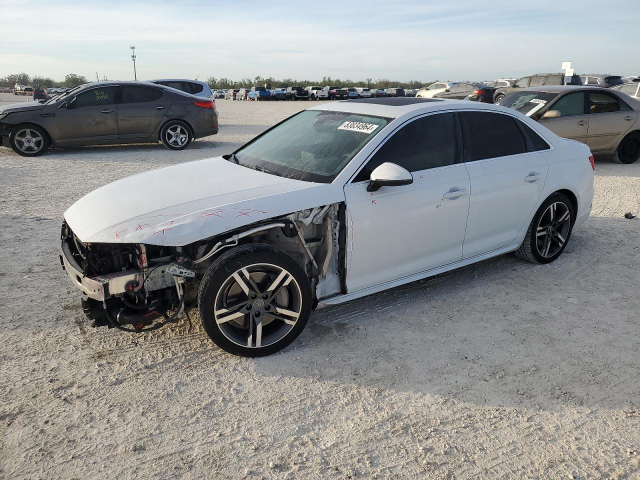 2018 Audi A4 Premium Plus продається в Arcadia, FL - Front End