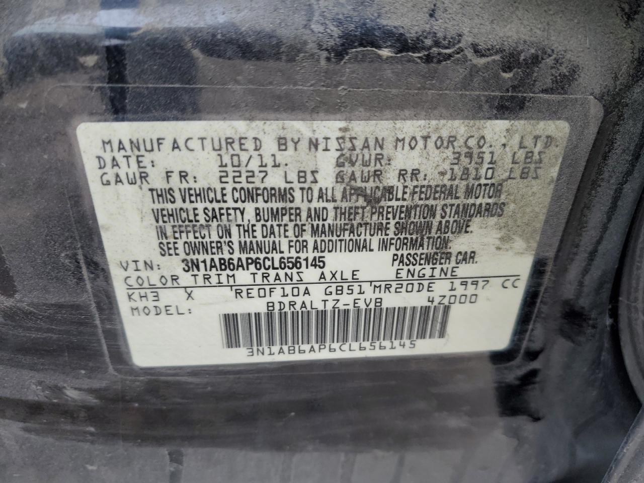 2012 Nissan Sentra - Image 12