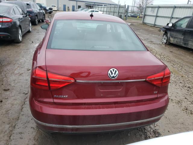 Sedans VOLKSWAGEN PASSAT 2016 Czerwony