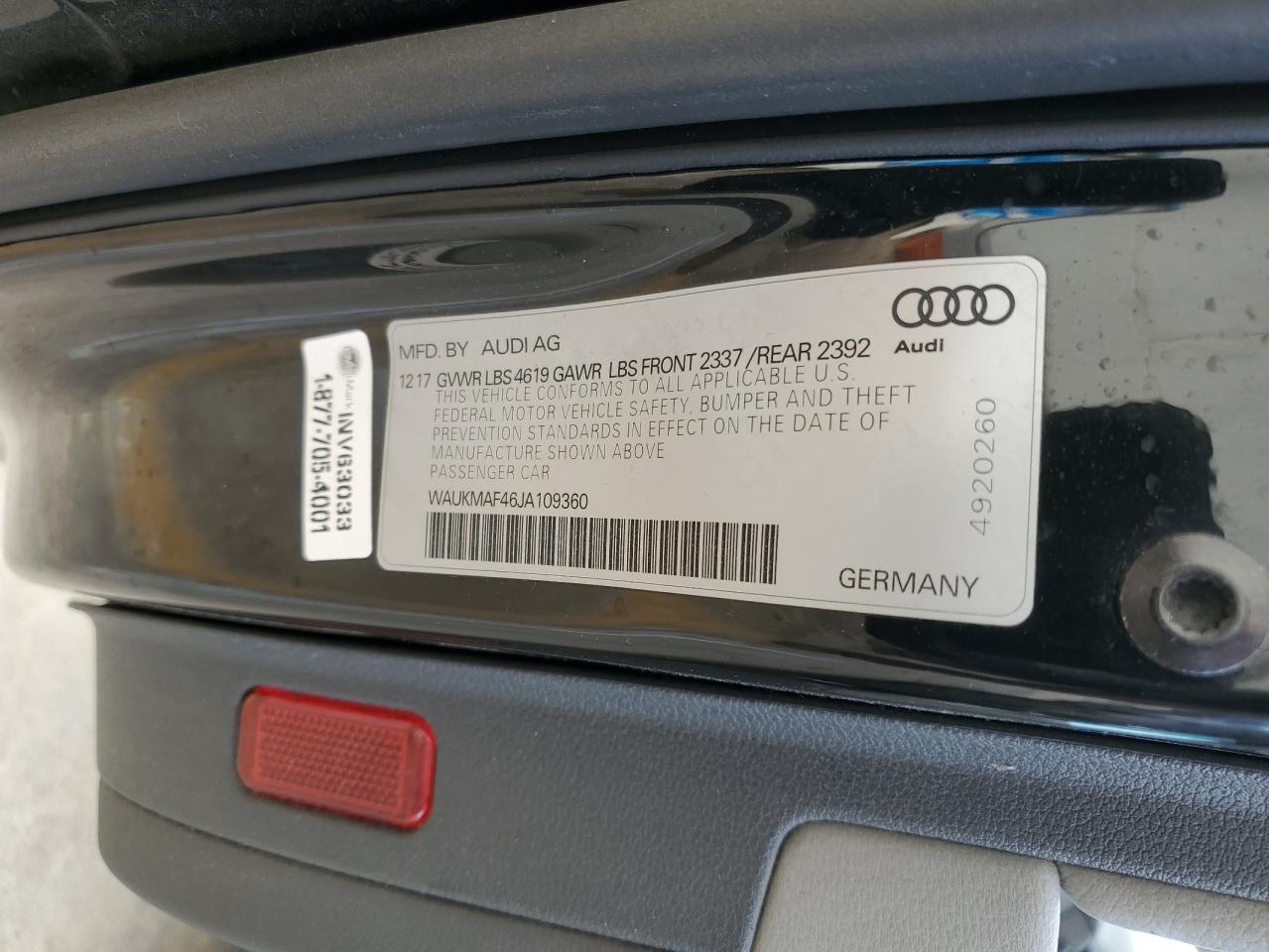 2018 Audi A4 - Image 12