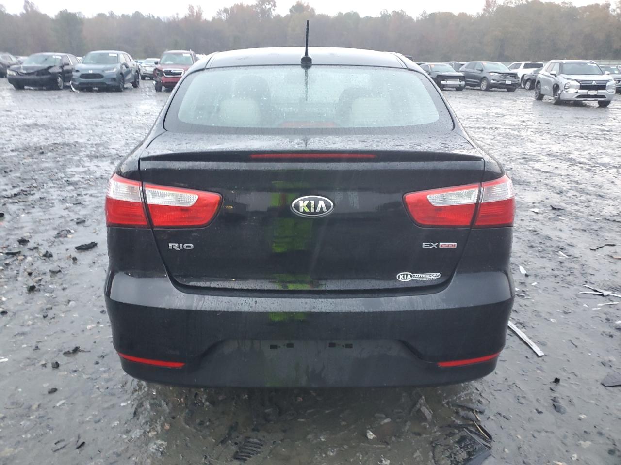 VIN KNADN4A3XG6569820 2016 KIA RIO no.6